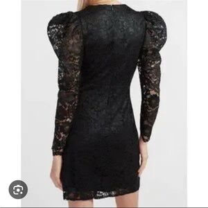 Long sleeve lace dress